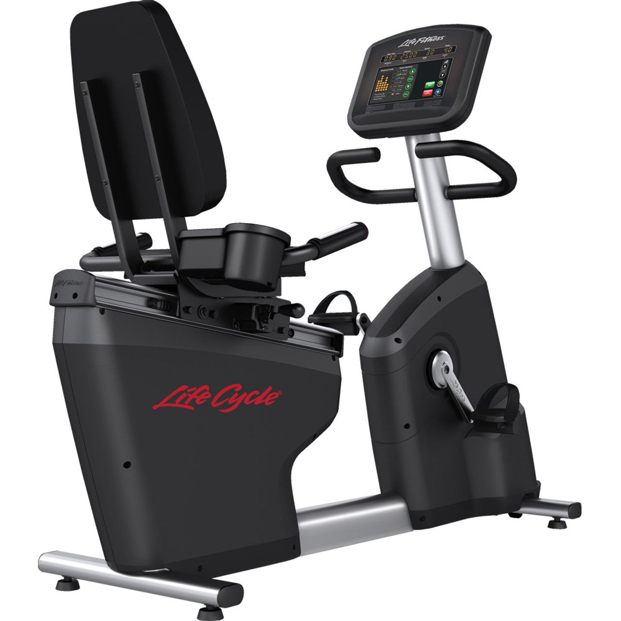 Life fitness Activate Lifecycle Recumbent Exercise Bike